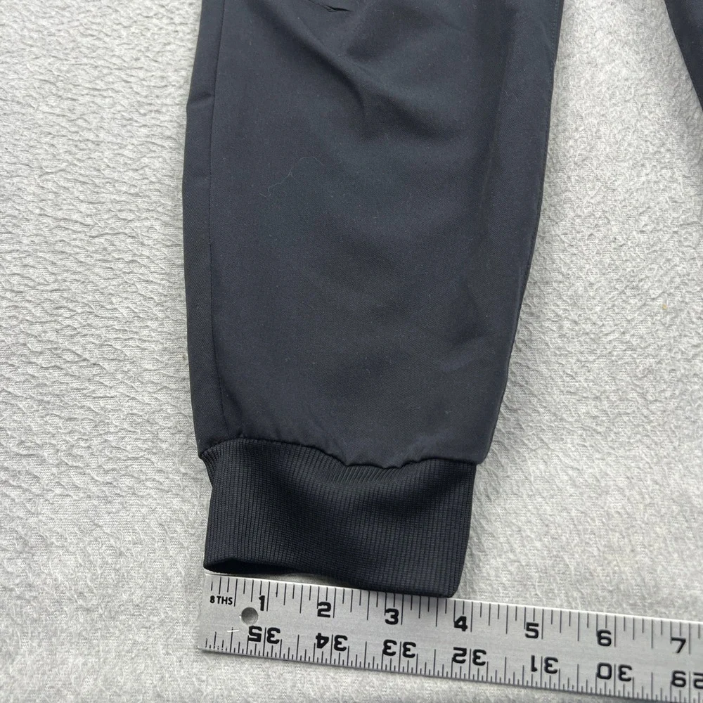 Fabletics All-Shift Scrub Jogger Mens Small Black Medical Drawstring GJ2500501